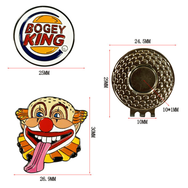 Custom Ball Marker with Hat Clips - Image 2