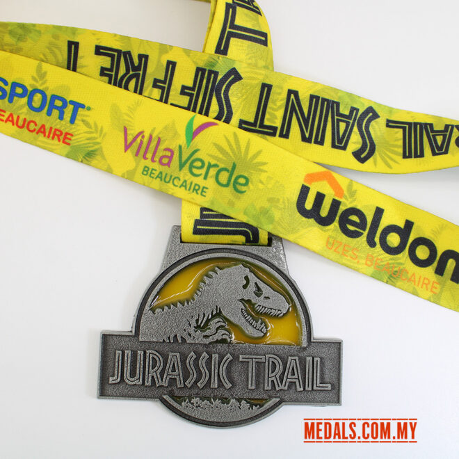 Custom Translucent Paint Medals Malaysia