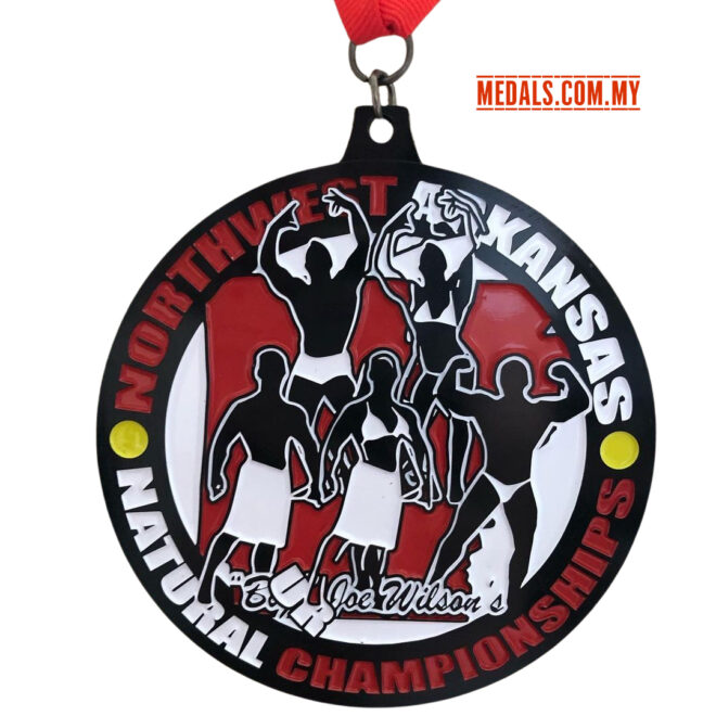 Custom Fitness Club Soft Enamel Medals