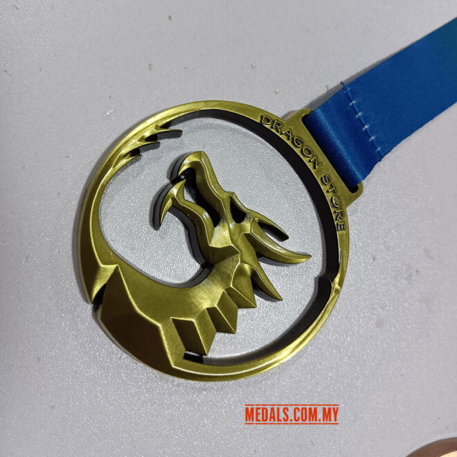 Custom Dragon Store Cut outs Medals