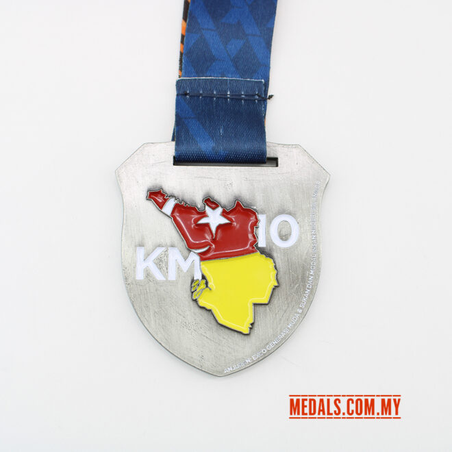 Custom Malay Hari Sukan Negara Sports Medals - Image 3