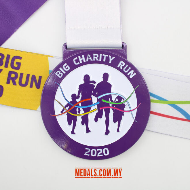 Custom Malaysia Big Charity Run Sports Medals