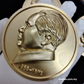 Custom 3D Challenge Coins with Unique Edge