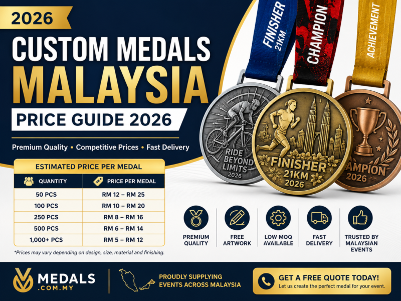 Custom Medals Malaysia Price Guide 2026
